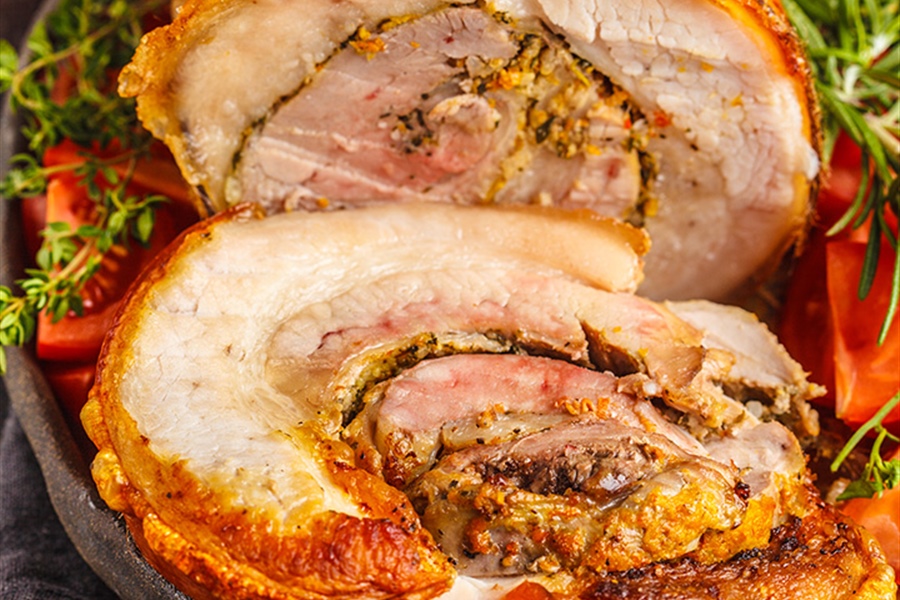 Bobby’s Stuffed Porchetta