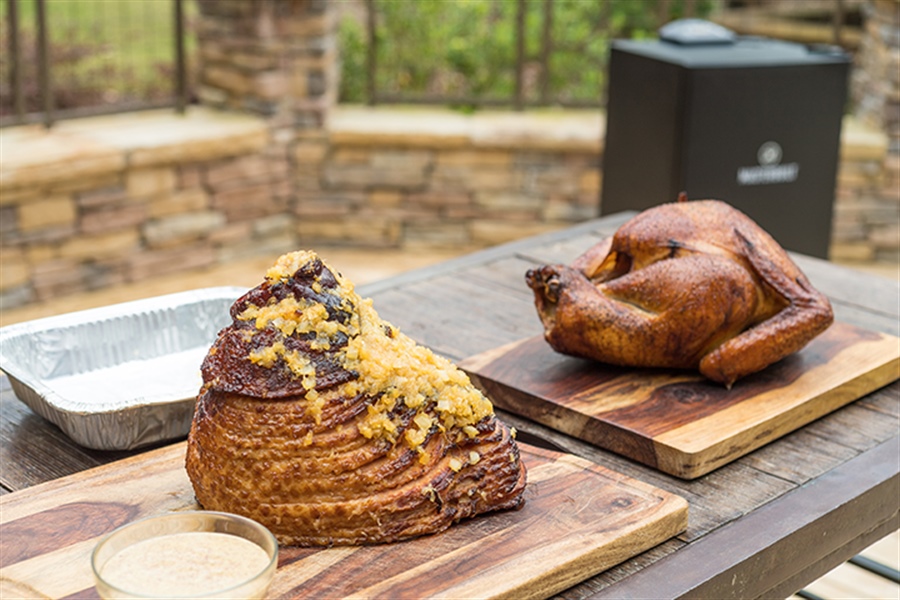 Glazed Spiral Ham & Traditional Smoked Turkey