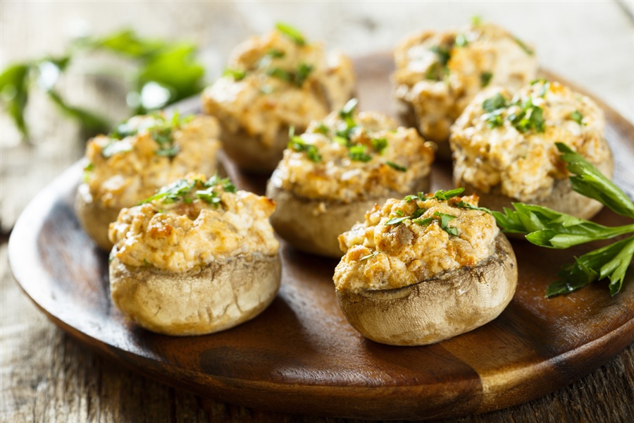 Jim’s Smoked Stuffed Mushrooms