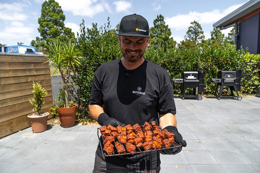 Noel Hassapladkis Pork Belly Burnt Ends Method