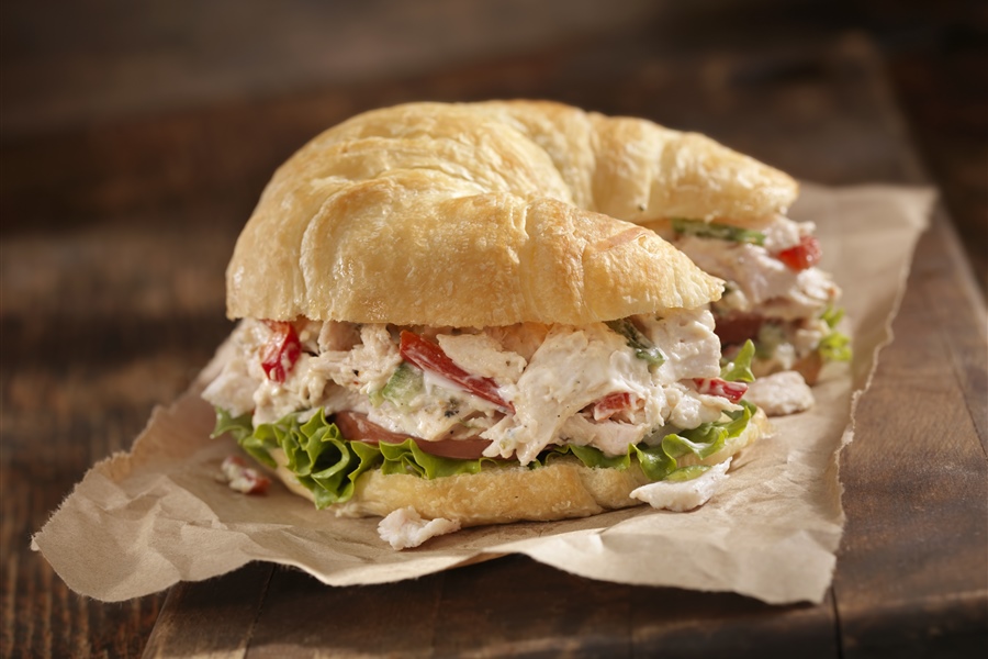 Smoked Chicken Salad Sandwiches