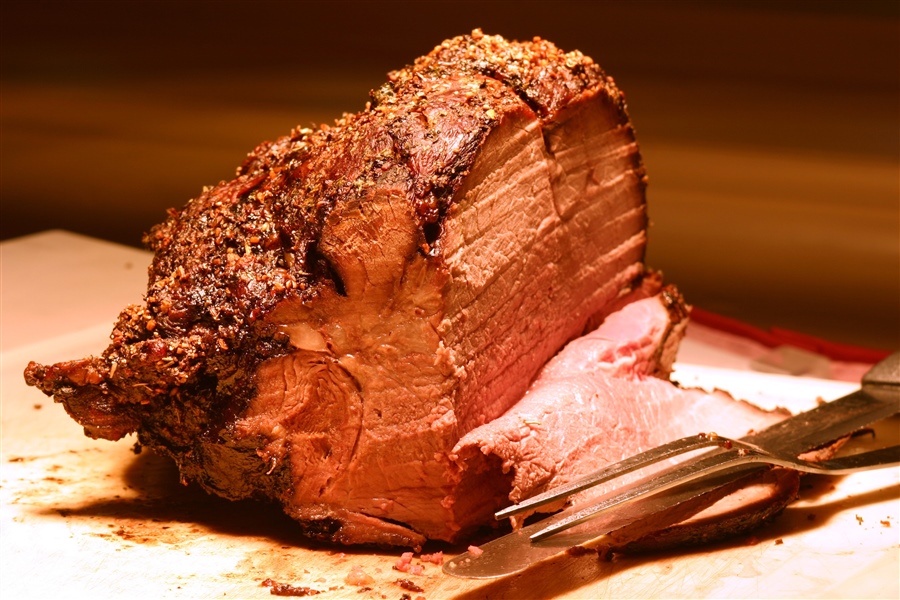 Smoked Prime Rib