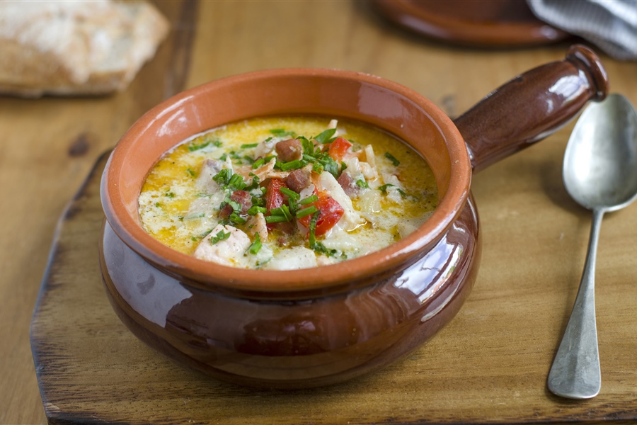 Smoked Salmon Chowder