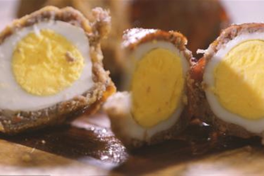 Smoked Scotch Eggs