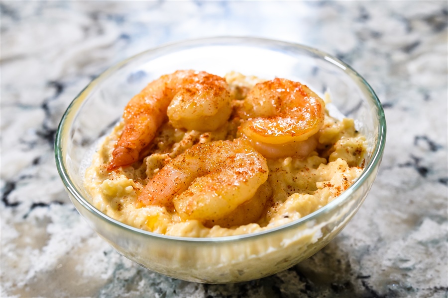 Smoked Shrimp and Grits