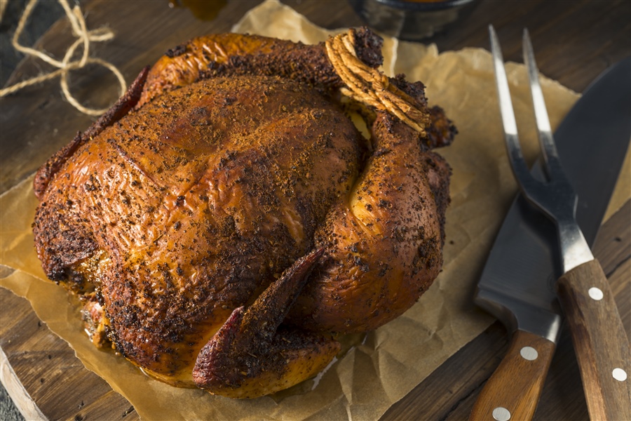 Smoked Whole Chicken