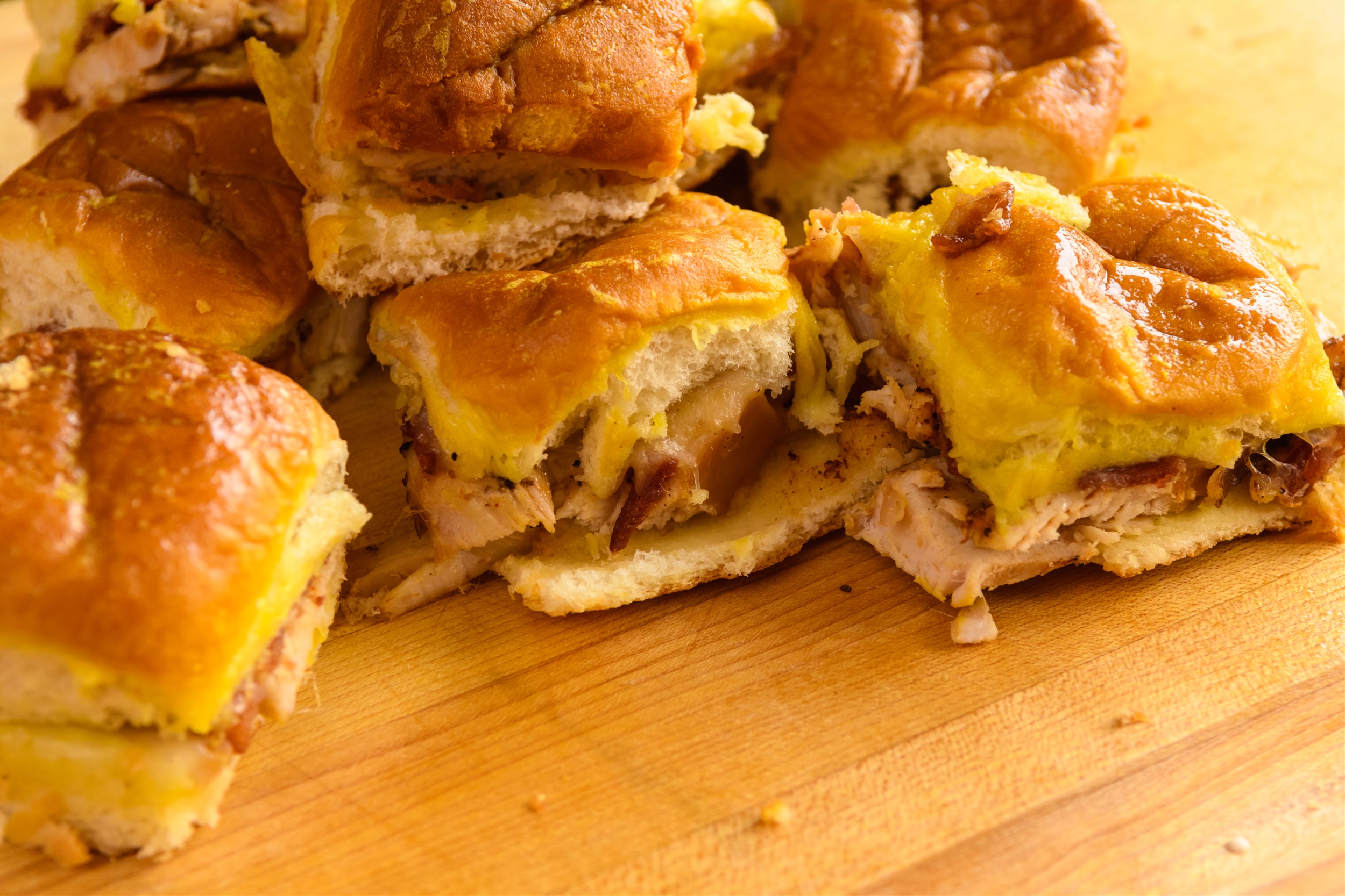 Easy Smoked Turkey Bacon Sliders Recipe Masterbuilt NZ